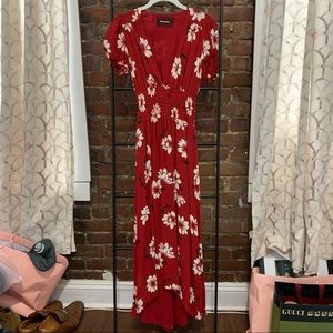 Reformation floral dress - worn just once!